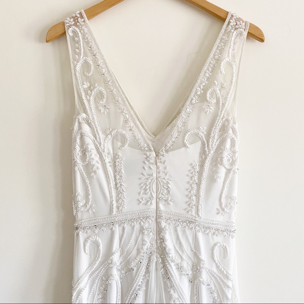 BHLDN Beaded Sorrento Wedding Dress - Picture 14 of 15